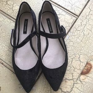 Lovely New AVA & AIDEN Black Shimmered Shoes